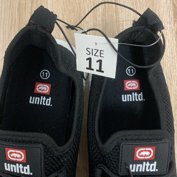 Ecko Unltd. Men’s Black White sneakers Like New - Picture 3 of 10